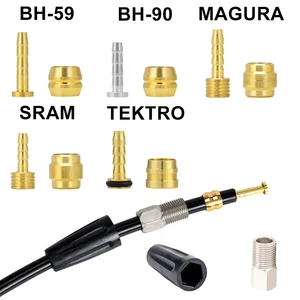 Mountain Bike oil needle Brake olive head For SHIMANO DEORE BH90 BH59 SRAM MAGURA oil brake hose Connecting Insert 12 best sales 105mm hub cap - №10