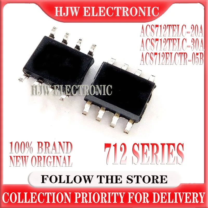 

10pcs Acs712elctr-20a Sop-8 Acs712-20a Acs712t Acs712telc-20a Acs712 Sop Acs712elctr-05b Acs712elctr-30a Acs712elc-30a