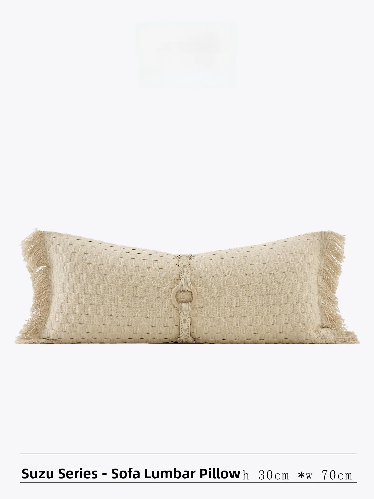 

Borlos H DecoH 'Suluo' Luxury mat Woven Pattern Sofa Long Waist Pillow Cuion Modern Simple Sle down Core