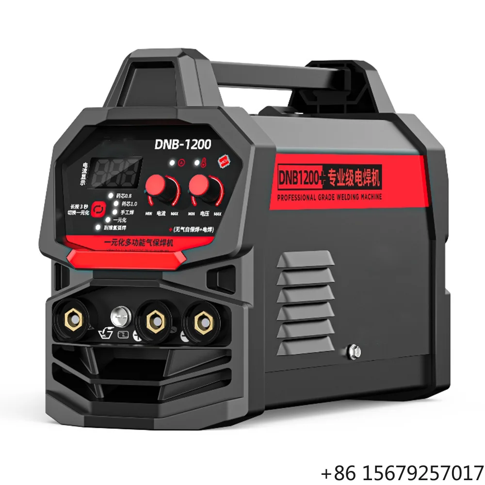 Professional MIG/TIG/MMA 3-in-1 Inverter MAG CO2 Welding Machine MIG Welder with 5KG Wire Spool 220V New Condition