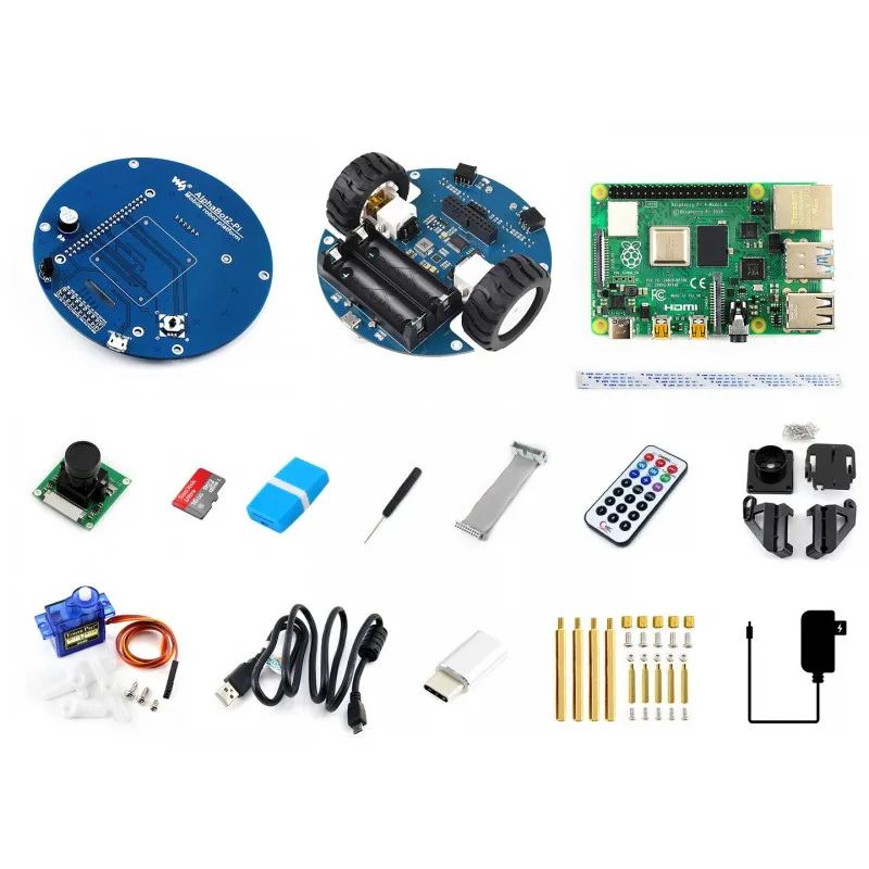 AlphaBot2 Video Smart Robot Powered By Raspberry Pi 4
