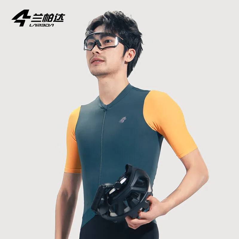 

Lameda велосипедные майки мужские весенне-летние влагоотводящие с короткими рукавами высокоэластичные топы для шоссейного велосипеда для горного велосипеда