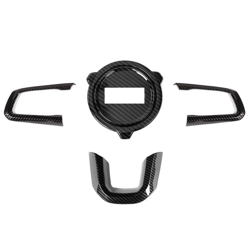 

For Jeep Wrangler JL 2018-2023 Interior Modification JT Gladiator 4xe Steering Wheel Center Trim Decorative Car Sticker Supplies