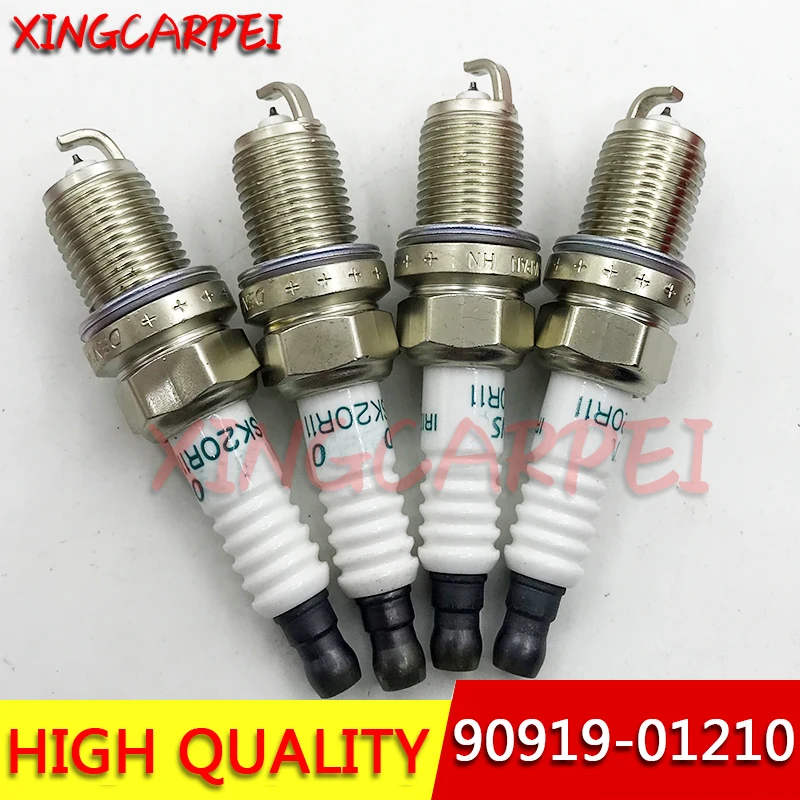 6pcs 90919-01210 SK20R11 Iridium Spark Plug For Toyota Camry Scion RAV4 Tundra Lexus 4.7L/V8 9091901210