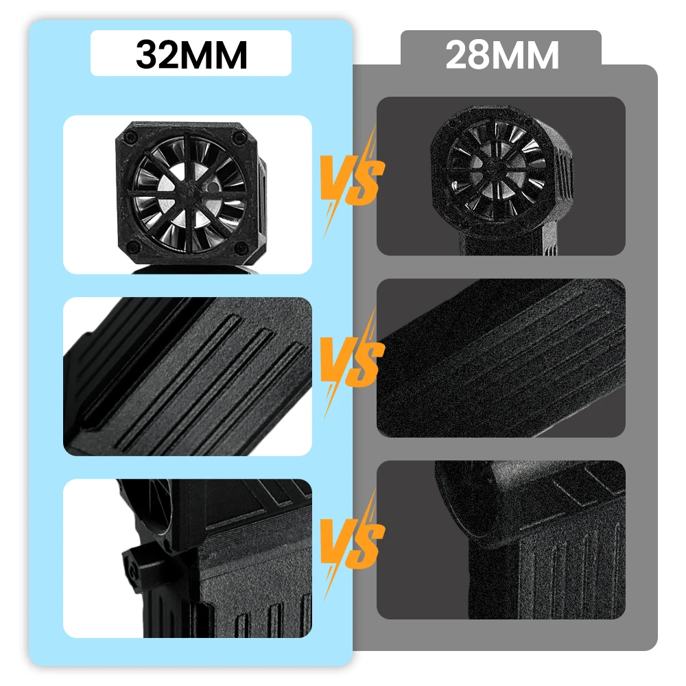 110000 RPM Handheld Brushless Motor Jet Fan 150W Turbofan High-Speed Dust Blower Keyboard Cleaning Tool with Type-C Interface