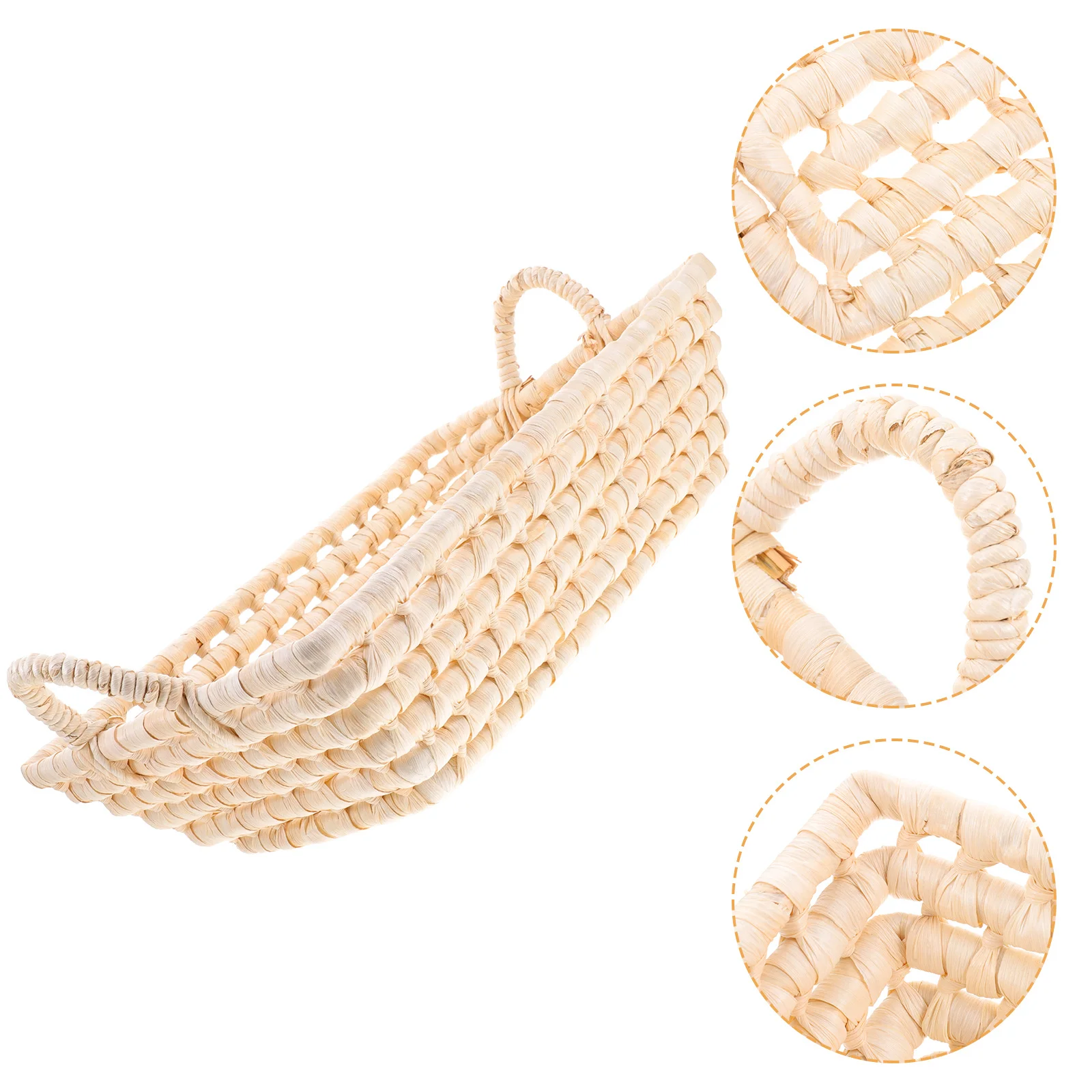 

Small Woven Storage Basket For Organizing Makeup Snacks Fruits Home Decor Cute Basket Decorative Shelf Bins