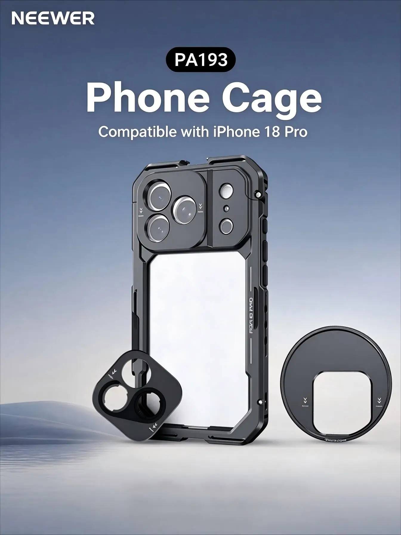 jaula-para-telefono-neewer-sistema-de-montaje-para-video-movil-con-3-placas-traseras-soporte-para-lentes-moment-t-lente-con-rosca-de-17-mm-para-iphone-18-pro-pro-max-﻿
