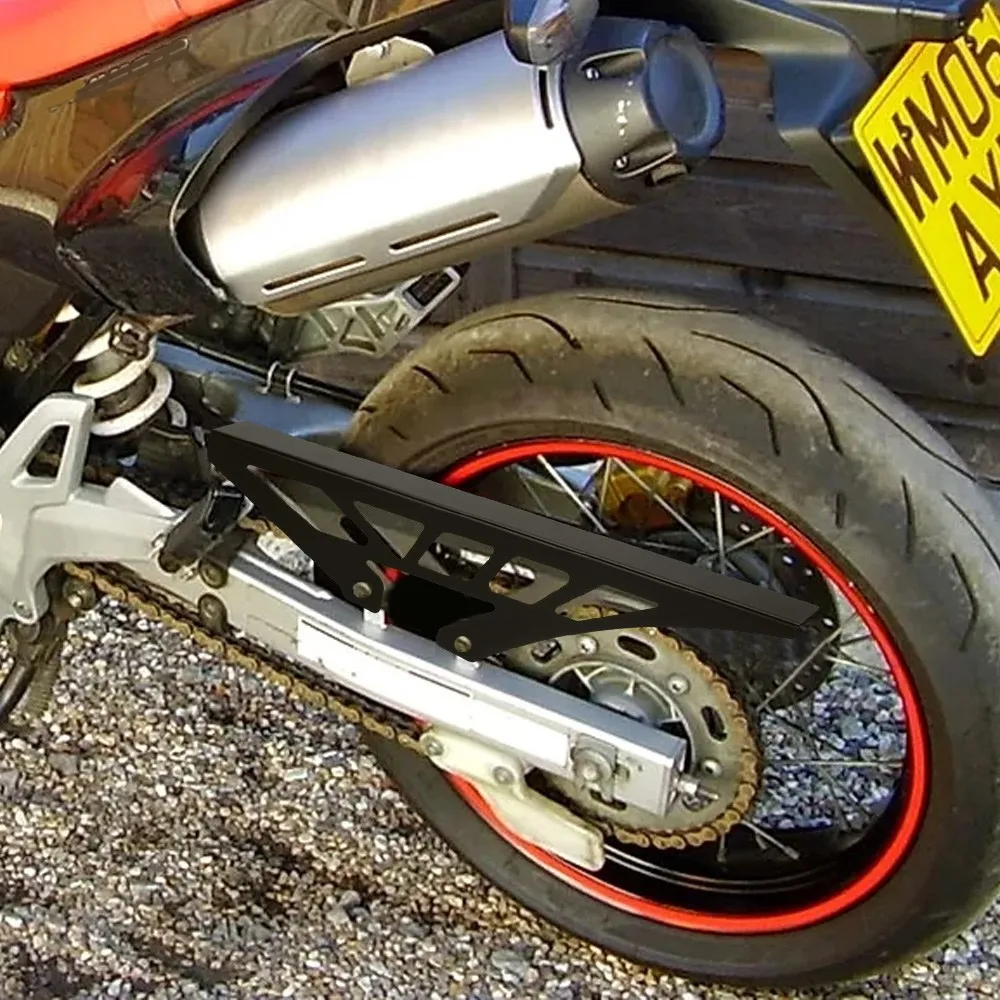 Chain Guide Guard Cover Protector For Honda FMX 650 SLR650 NX650 Dominator 1988-2003 2004 2005 2006 2007 Motorcycle Accessories