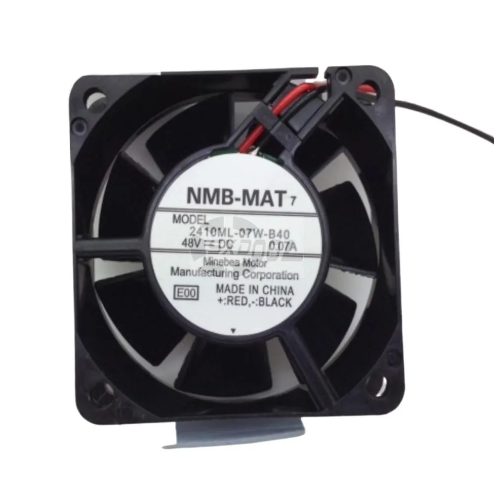 

Вентилятор 60 мм 48 В для NMB 2410ML-07W-B40 6025 6 см, осевой, с двойным шарикоподшипником, для охлаждения, 1 шт.