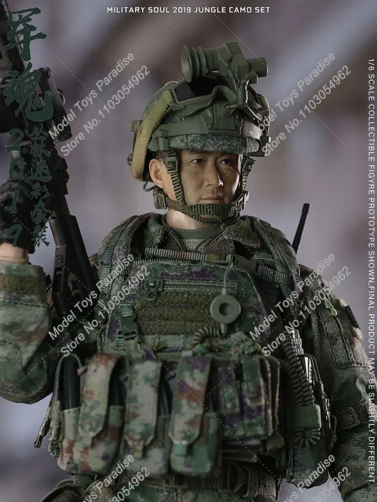 KING'S TOY KT-8007 1/6 Soldaat Militaire Special Forces Ghost Series Jungle Stoere Kerel Wujing Volledige Set 12'' Beweegbare Action Figure