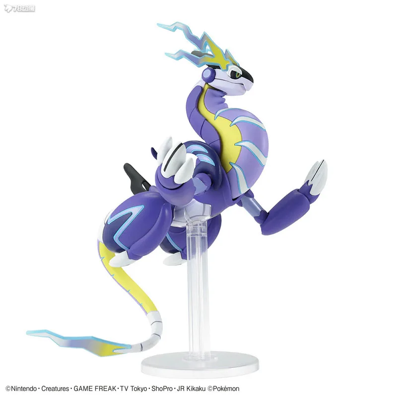 Bandai – KIT de modèles originaux Pokémon Evolution série NO.59 Miraidon, figurine d'action Anime, modèle à assembler, jouets, modèles cadeaux pour garçons