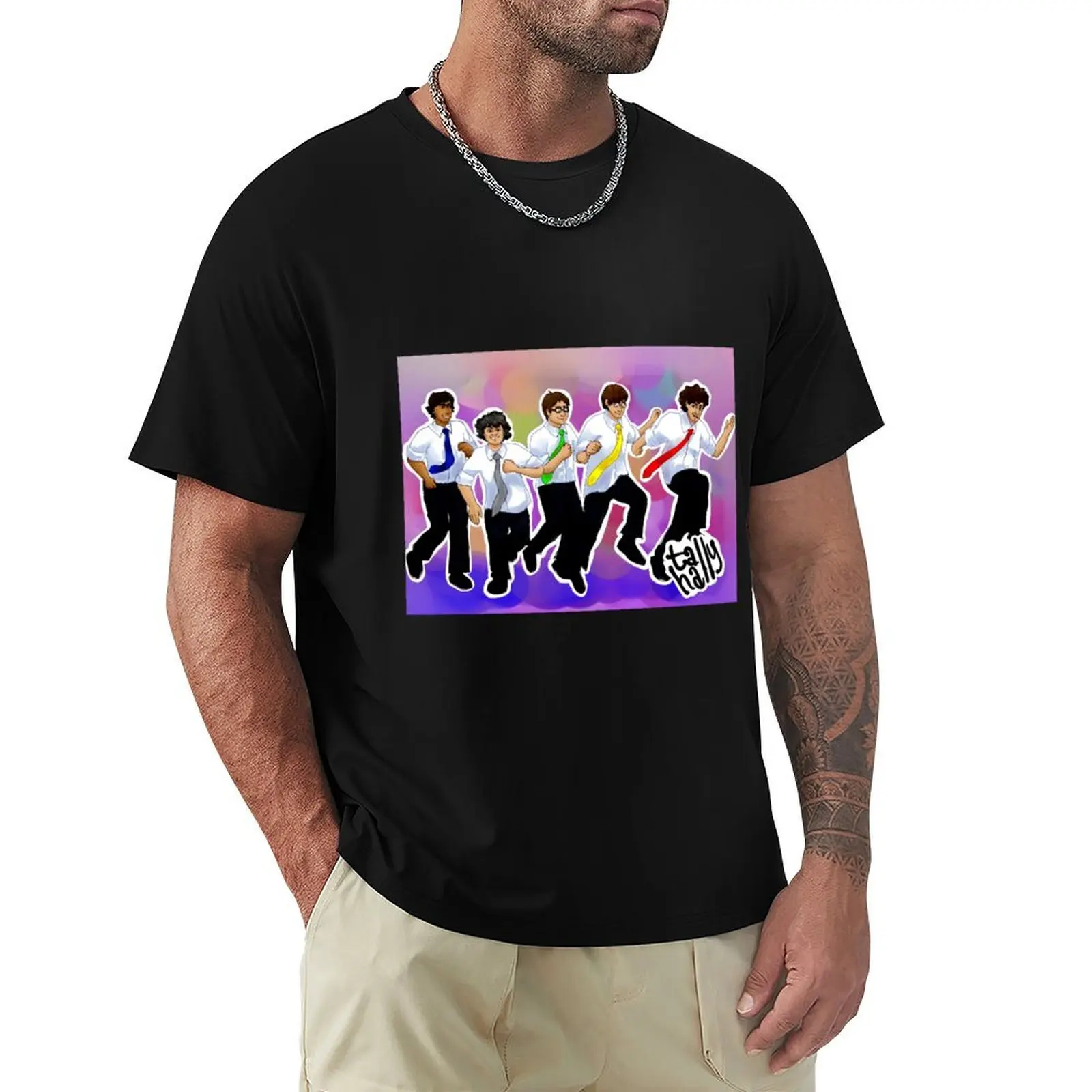 Tally hall music T-Shirt Retro Graphic Print T-Shirt