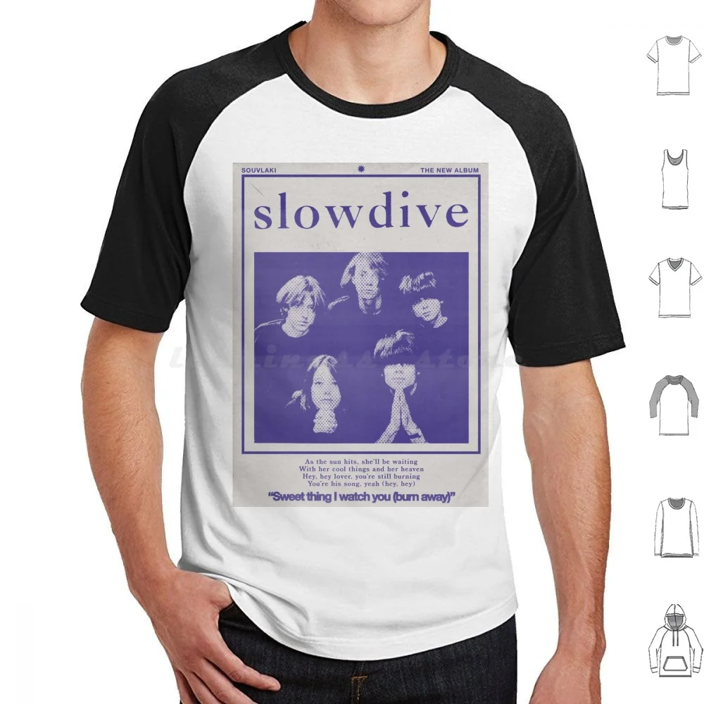 Slowdive Souvlaki When The Sun Hits T Shirt 6Xl Cotton Cool Tee Slowdive Shoegaze My Bloody Valentine Indie 90 S Cocteau Twins