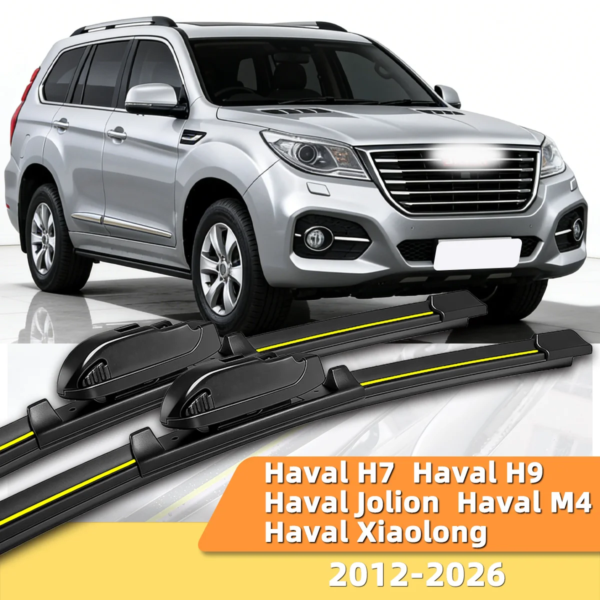 

2PCS Car Wiper Is Suitable For Great Wall Haval H7 Hover Haval H9 Haval Jolion GWM GreatWall Haval M4 Haval Xiaolong 2012-2026