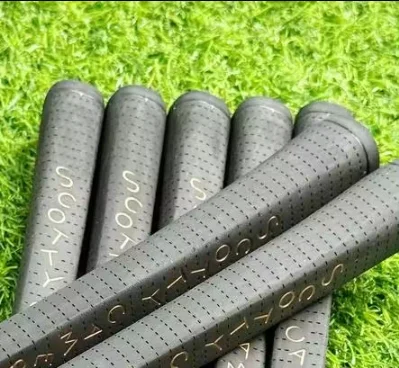 1 buah Scotty pegangan putter golf, pegangan golf 58R hitam