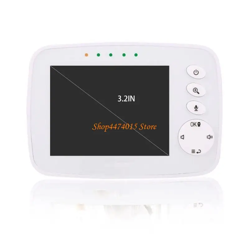 K1AA Video Baby Monitor with Camera and Night-Vision Large LCD Display Two-Way Talk