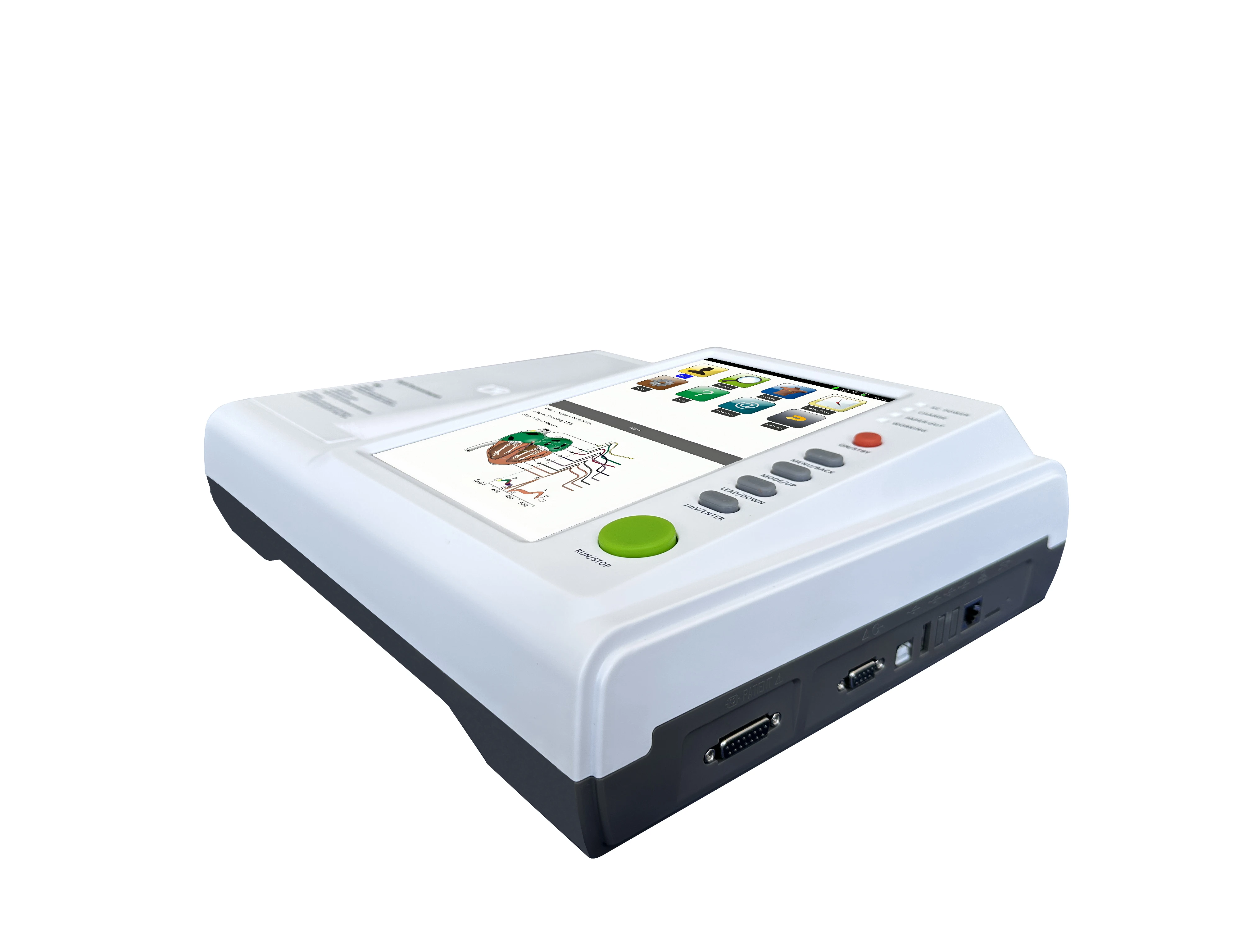 

Veterinary ECG Machine 12channel Touch Screen Veterinary Electrocardiograph 10.2" ECG Nurse Veterinary Equipment