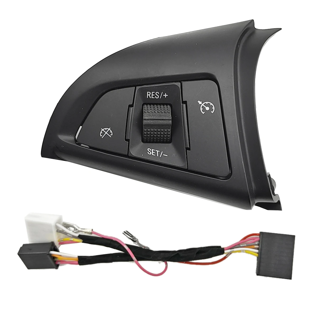 96892140 Left Speed Control Switch for Cruze 2009 -2014 Steering Wheel Button with Wire Harness