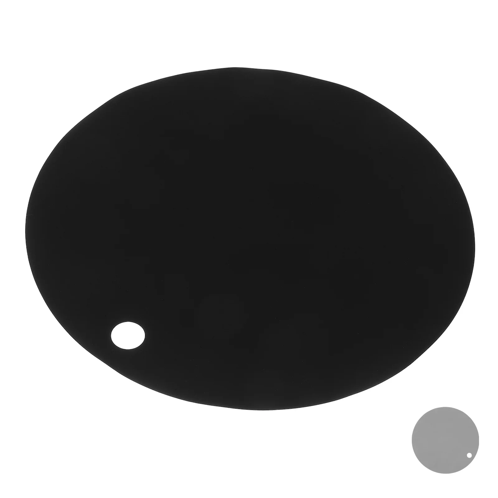 

Round Nonstick Silicone Induction Cooktop Mat Heat Resistant Fiberglass Cooktop Protector Pad Oil Stain Resistant Kitchen