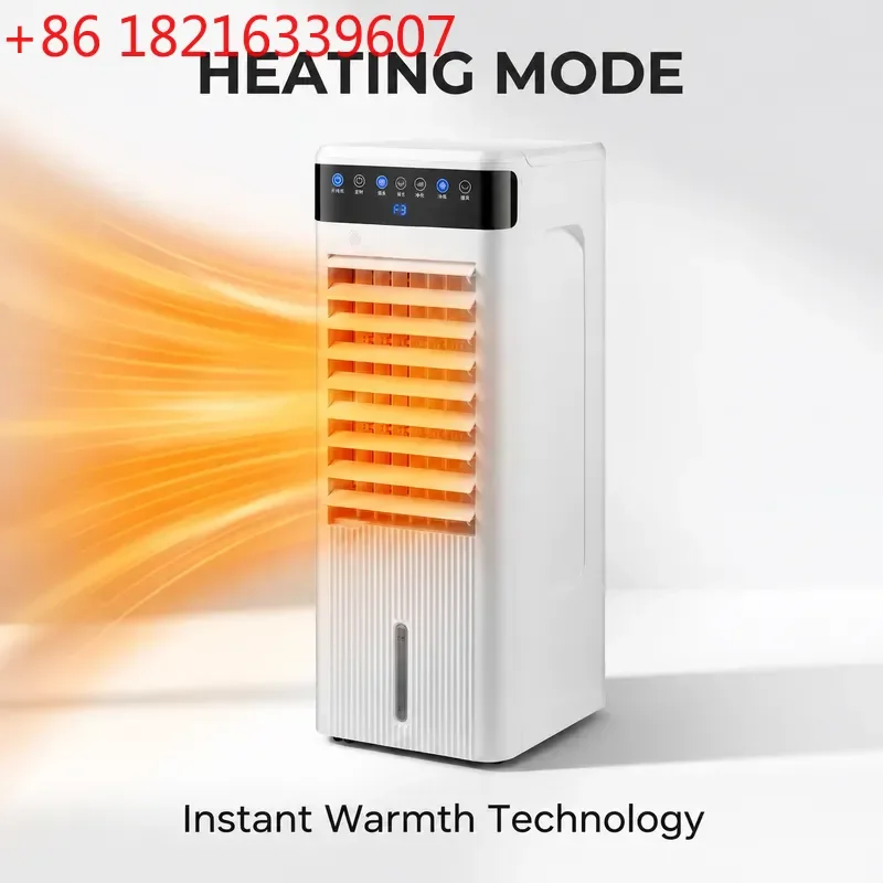 YAO Portable Desktop Air Conditioner Fan with Water Cooling and Humidification for Home Dormitory Office Personal Mini AC Cooler