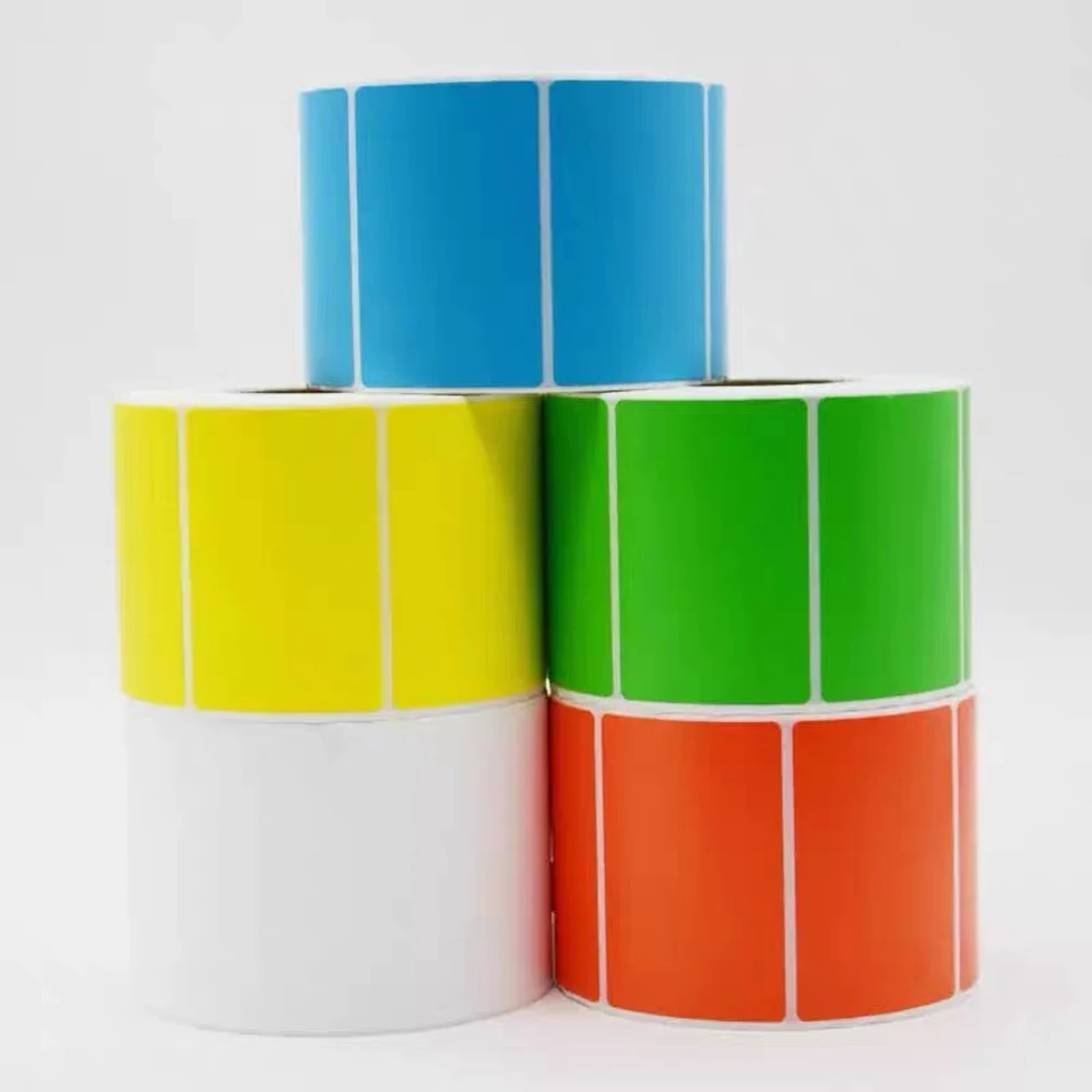 50x30 мм термоэтикетка с именем, транспортировочная термонаклейка, наклейка со штрих-кодом, самоклеящаяся этикетка, 800 шт./рулон