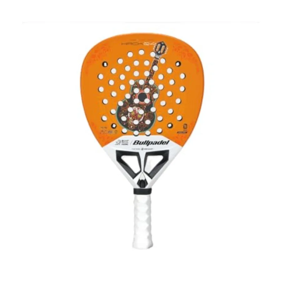 Padel Racket for competitive play, carbon fiber construction, matte black finish, ultra-responsive sweet spot and enhanced cont