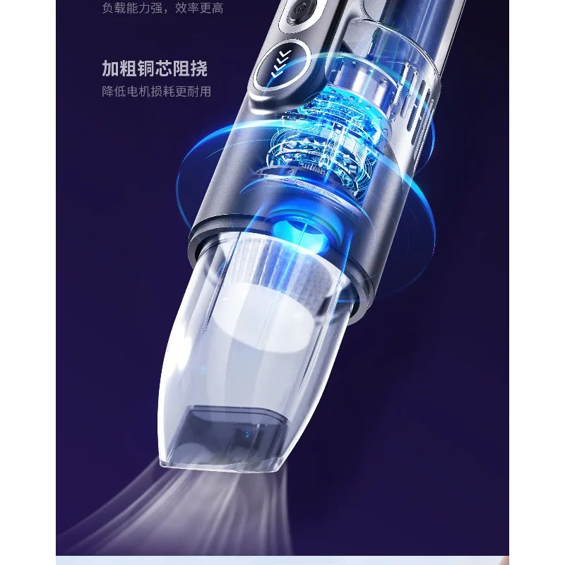 Car Vacuum Cleaner, Large Suction, Super Strong Wireless Car, Small Handheld Car, Household Dual-purpose High Power in The Car