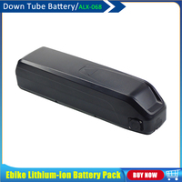 Removable Shark Down Tube 36V 10.4Ah 13Ah 36V 15Ah 17.5Ah Lithium-ion Battery Pack for 250W 350W KAISDA K26M-BK Hailong Ebike