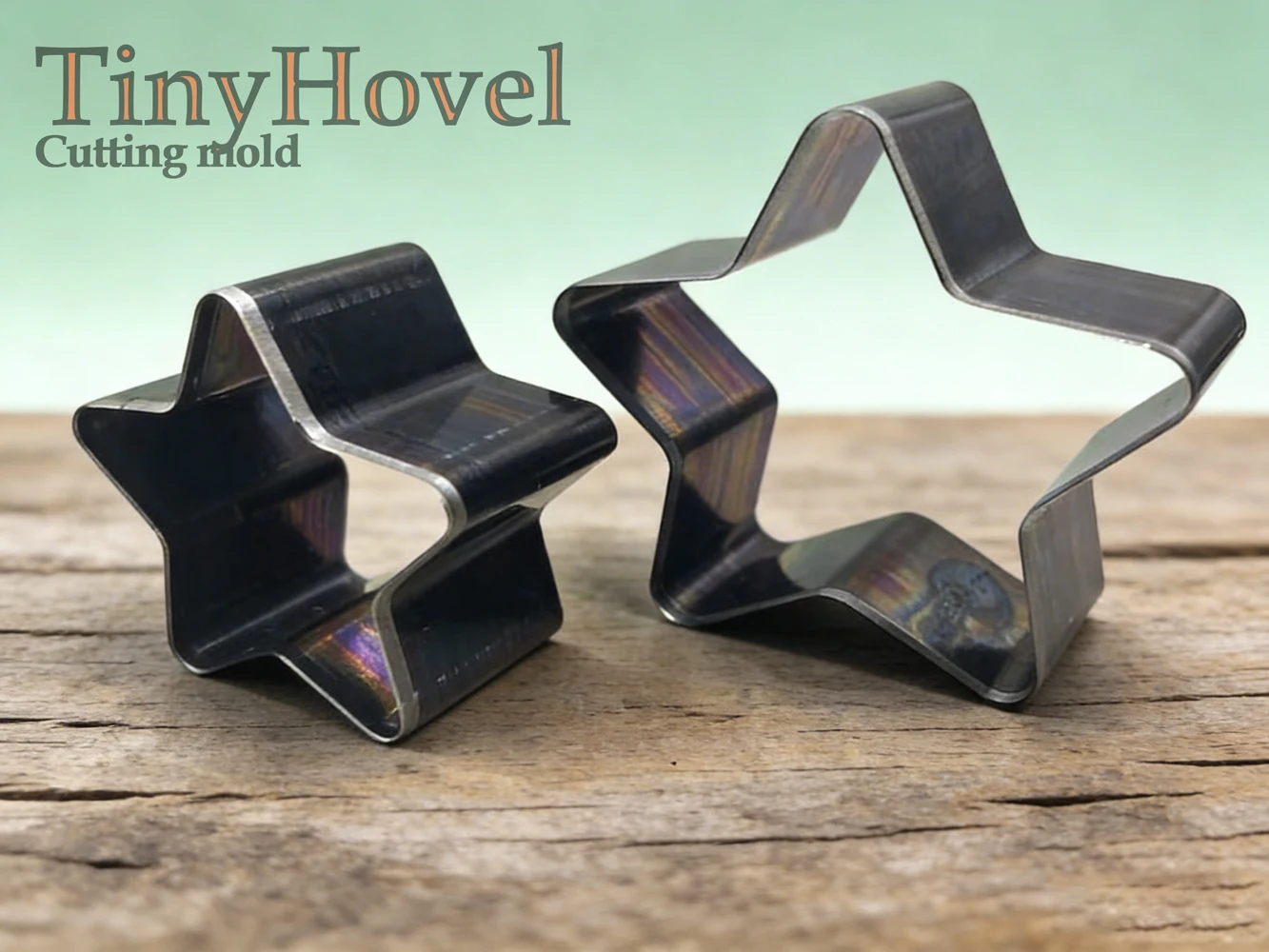 25mm-100mm Star shape Steel Rule Die Cut, Steel Cutting Mold for Leather, Steel Punch -Cutter for leather crafts (NB067)