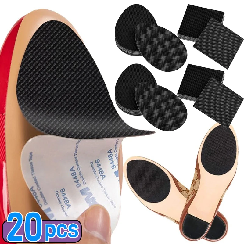 

Anti-Slip Heel Sole Protector Shoe No-adhesive Sticker Pads for Women Shoes Repair High Heels Sandal Outsole Shoe Care