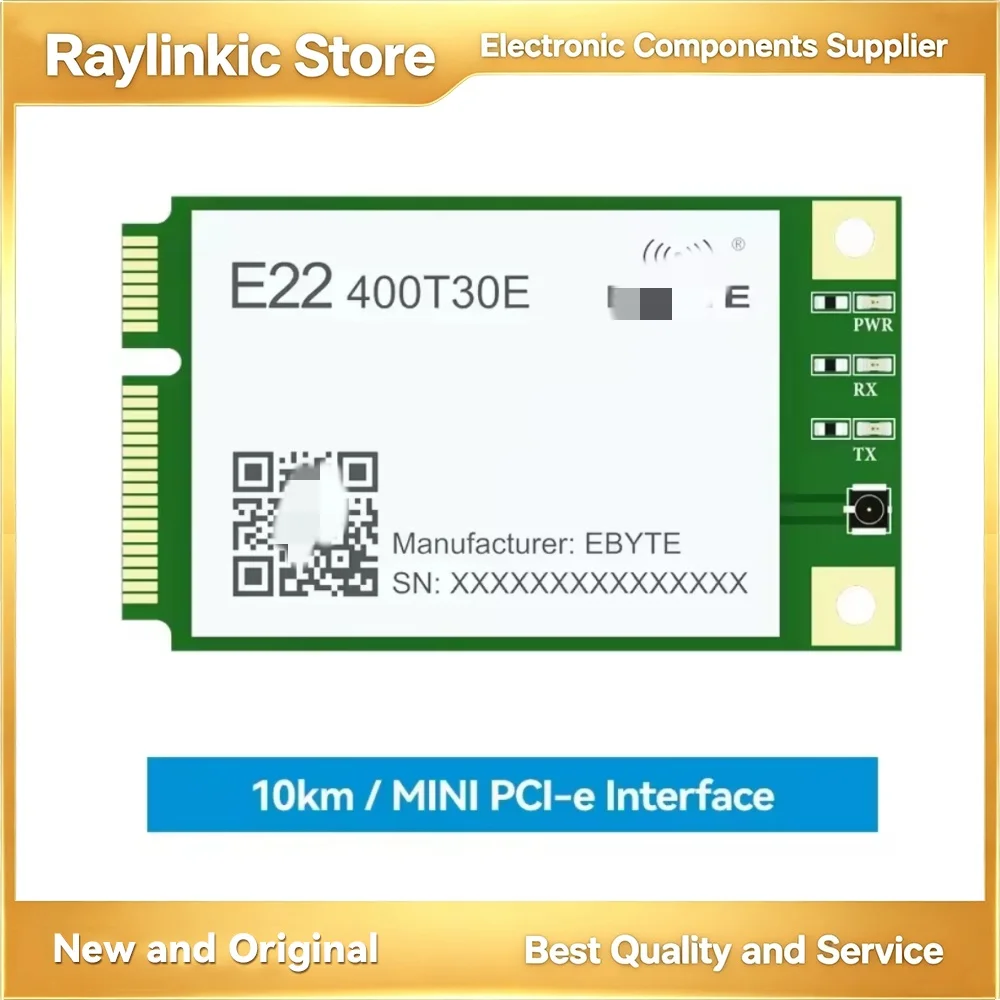 EBYTE E22-Mini E22-400T33E  E22-400T30E E22-230T30E PCI-eWireless LoRa Spread Spectrum Module 230/433MHz with Standard Interface