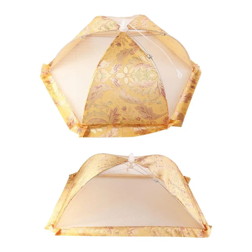 

Дышащая пылезащитная палатка в форме зонтика, противомоскитная сетка для еды, крышка для еды, кухонные гаджеты, крышка для еды, крышка для стола