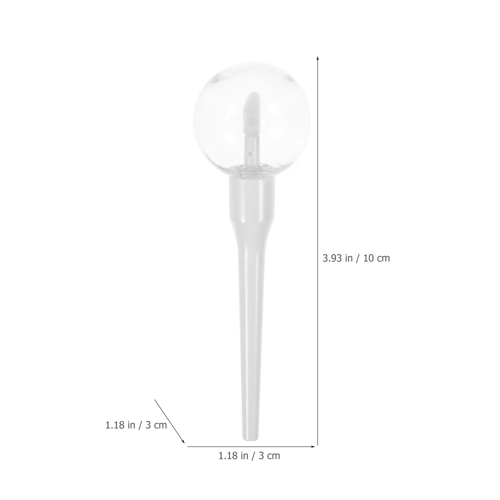 6 szt. Tubek na błyszczyk do ust w kształcie lizaka, puste, wielokrotnego użytku, plastikowe pojemniki na błyszczyk, stylowe, małe, do codziennego użytku dla kobiet.