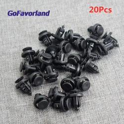 20pcs Front Bumper Push Type Retainer Clips Clip Nylon Fastener 91505S9A003 For Honda Acura MDX RDX Accord Civic Odyssey CR-V