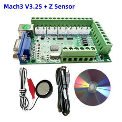 Controlador de movimiento de controlador USB Mach3 V3.25, 5 ejes, tablero CNC Z, herramienta setter para fresadora de grabado de corte de enrutador cnc