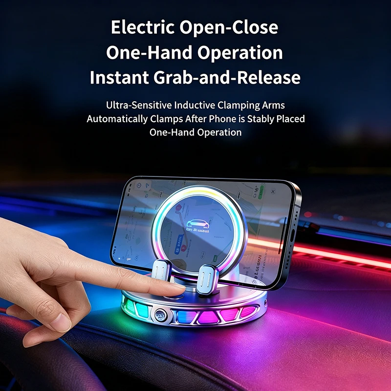 Vyvylabs 15W Magnetic Car Phon - огляд і ціна Wireless Car Charger Mount Fast Charging