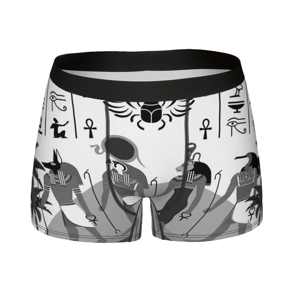 Egyptian Ancient Moon  Underpants Cotton Panties Male Underwear Comfortable Shorts Boxer Briefs