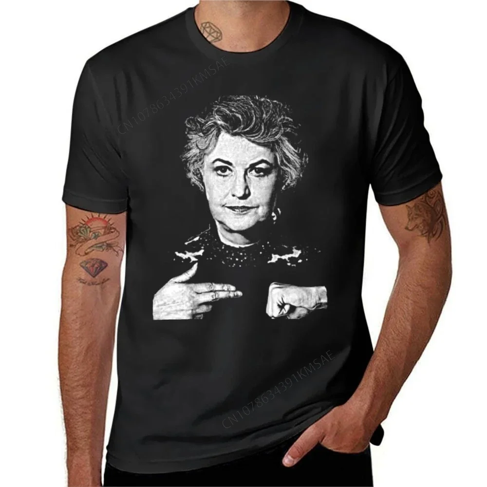 Dorothy Zbornak Run The Jewels Bea Arthur Tribute Graphic Print Men T-shirt Hippie Quick Dry Summer Casual Top