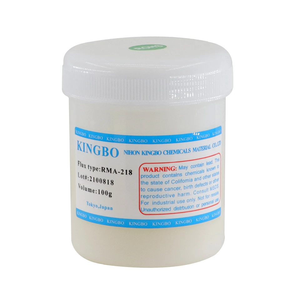 KINGBO RMA-218 BGA  Solder Flux Paste Solder 100g for SMT Reballing