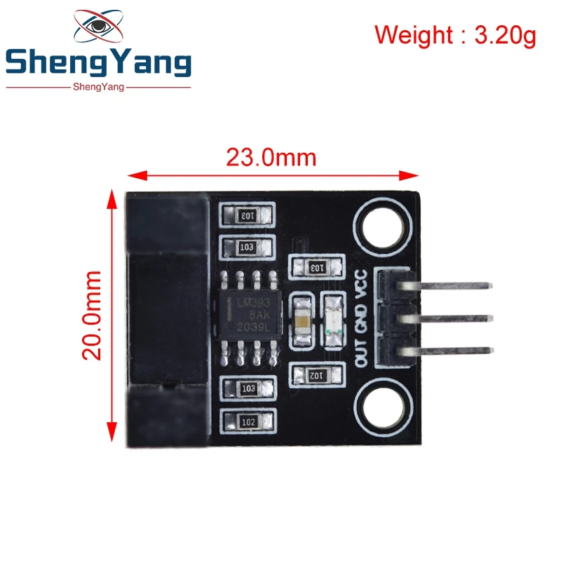 TZT Photoelectric Beam Speed Sensor Module 3.3V-5V Slot-Type Optocoupler Tacho-Generator Counter For Arduino/51/AVR/PIC Diy Kit image 4