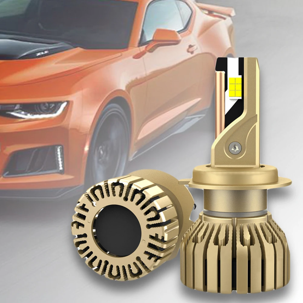 2Pcs LED Headlight Bulbs 200W 20000LM H11 Fog Lights IP68 Waterproof Car LED Headlight DC 9-16V LED Headlamp 6000K