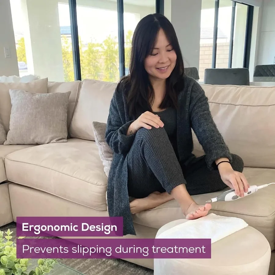 Taladro eléctrico para uñas Beurer MP32 con 7 accesorios, juego de manicura y pedicura con niveles de 2 velocidades y doble rotación para SalonQua