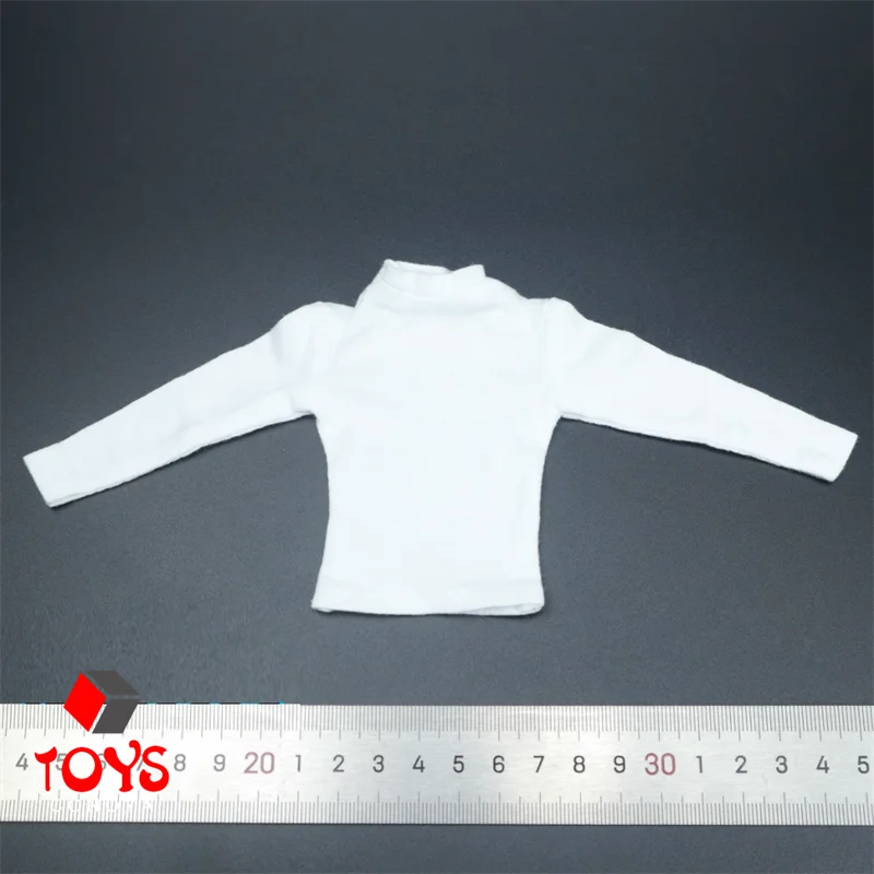 Auf Lager 1/6 Maßstab Hoodless Sweatshirt Langarmhemd Kleidung Modell passen 12-Zoll-männliche Soldat Action figur Puppe