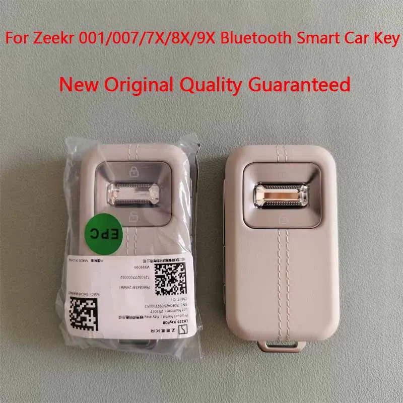 For Zeekr 001 007 7X 8X 9X Smart Remote Replacement Key Fob Brand New OEM Original Car Key