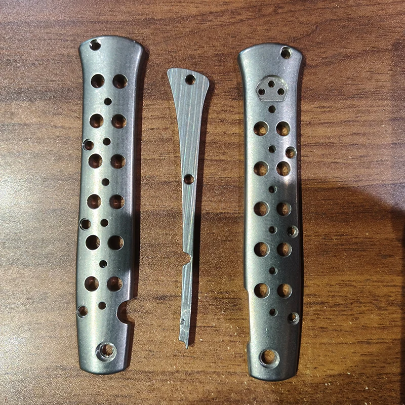 Custom G10 Material Knife Handle Scales For ColdSteel Ti Lite 4inch 26SP Knives With Back Spacer Grip DIY Make Accessories Part