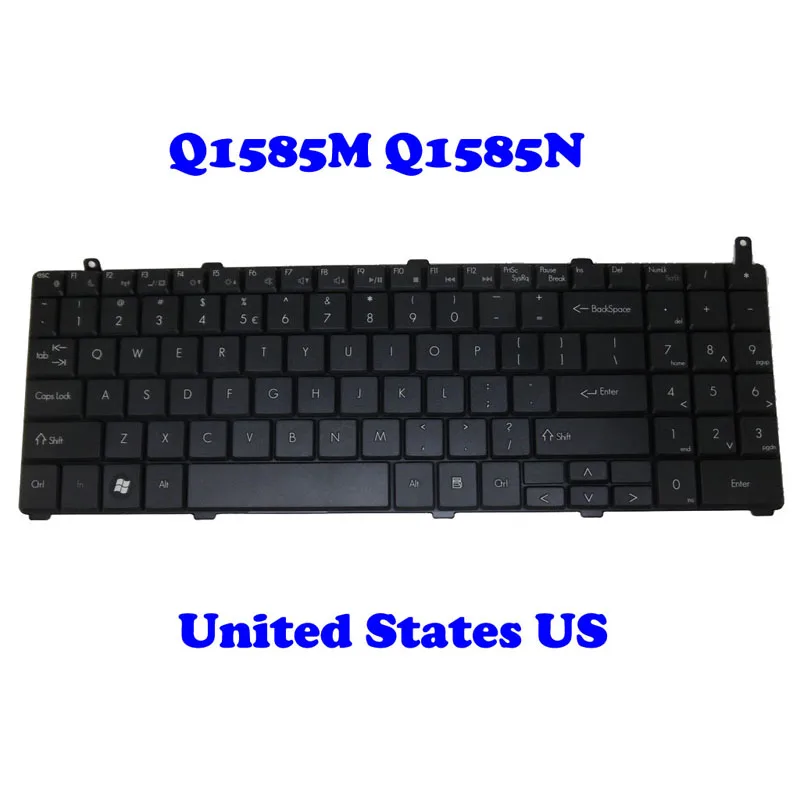 

Keyboard For Gigabyte Q1585M Q1585N Russia RU And United States US M1305 M1305X I1320 France FR Italy IT