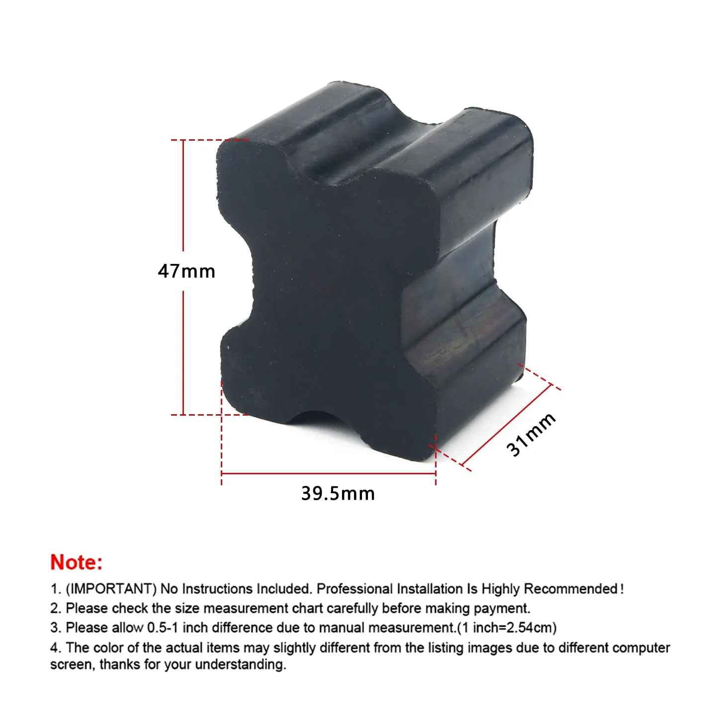 4 PCS/SET Front Spring Spacer Set Impacts And Pressure Absorption Coil Spring Spacer