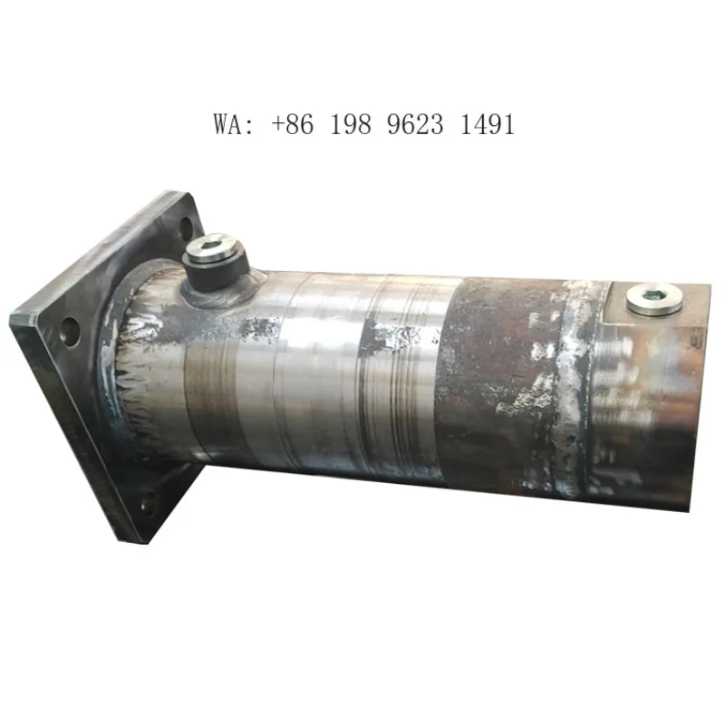 110 80-160 Large Double Acting Hydraulic Cylinder High Strength Industrial Oil Cylinder for Press  Equipment