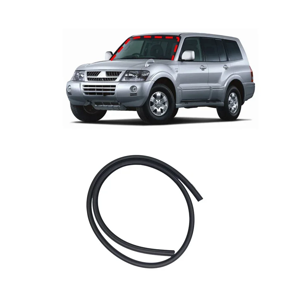 1 Pcs Front Windshield Rubber Seal for Pajero 2000-2019 Glass Rubber for Montero V90 V70 Protect Weatherstrip Seal MR557477