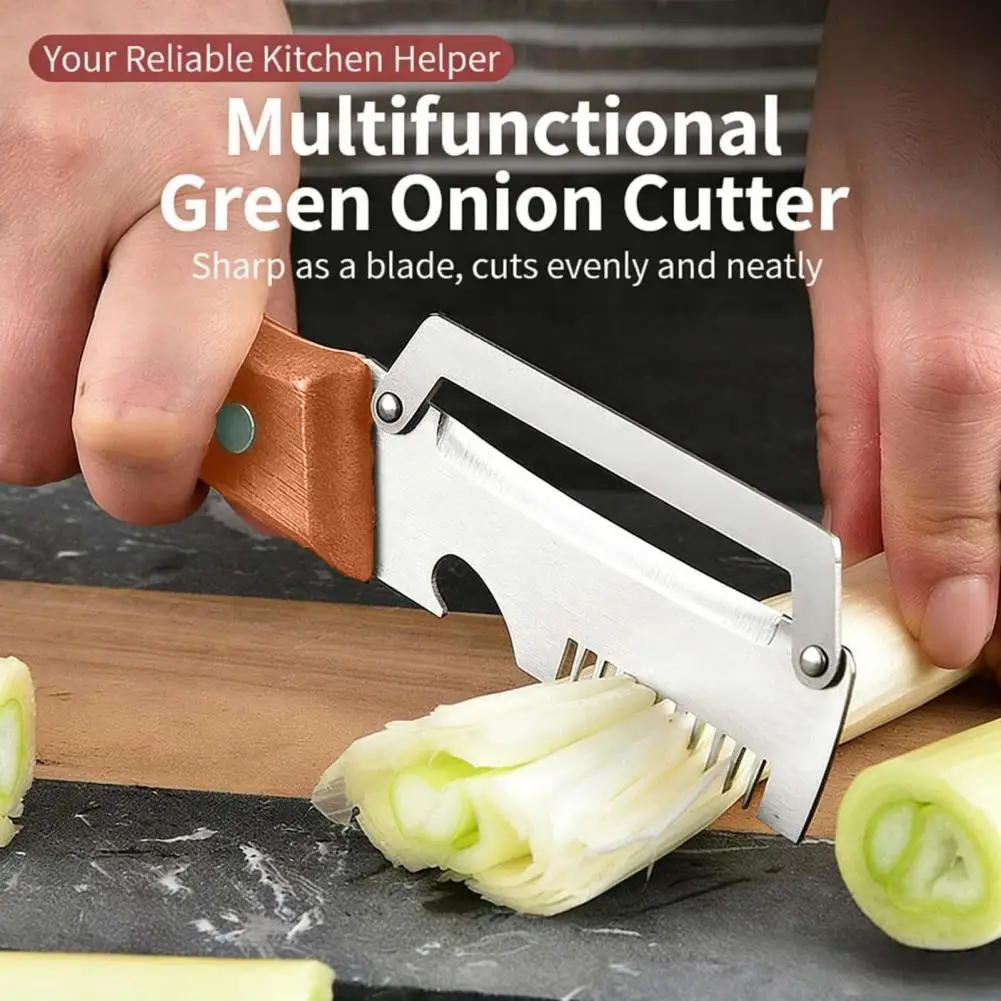Paring Knife Ergonomic Wood Handle Knife Ergonomic Vegetable Peeler with Wide Curved Blade 2-in-1 Fruit Peeler Bottle Opener